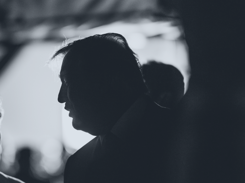Profile of Donald Trump.
